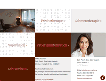 Tablet Screenshot of praxis-graefer.de